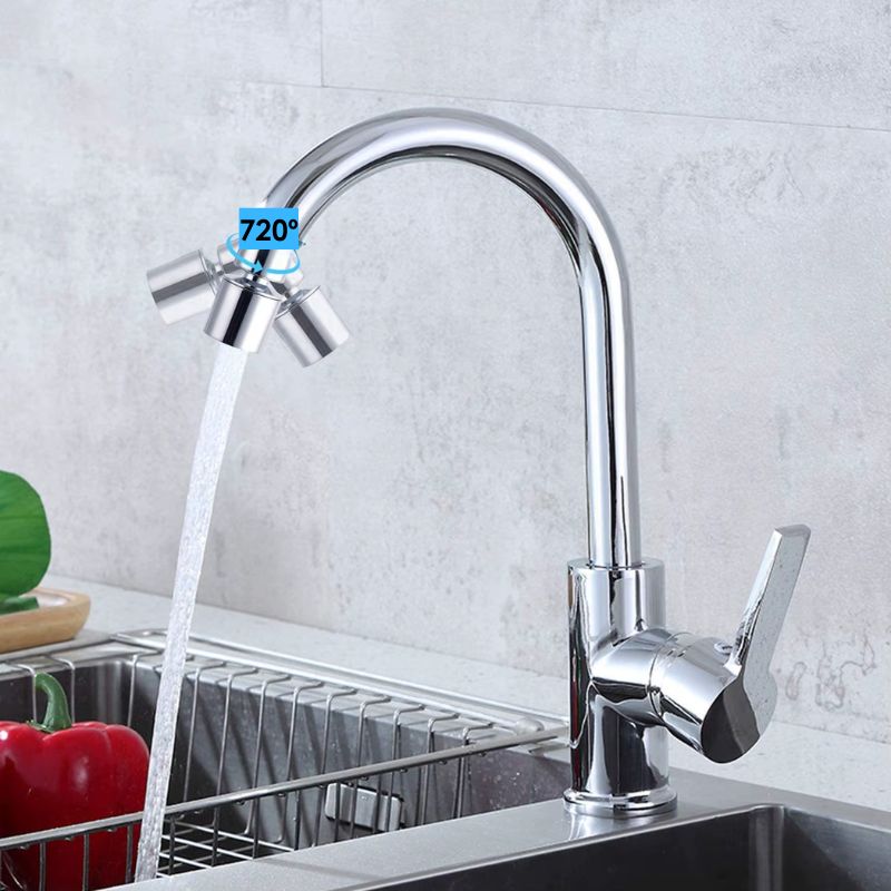 Bico de Torneira 720º com Articulação Dupla – Novo Modelo Anti-Respingo 8