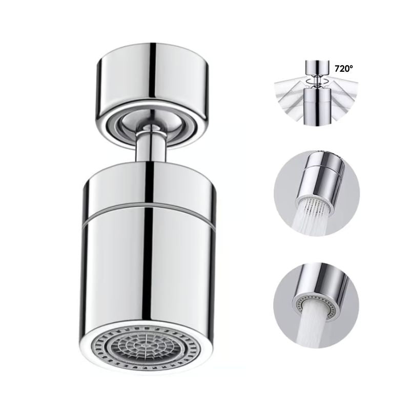 Bico de Torneira 720º com Articulação Dupla – Novo Modelo Anti-Respingo 9