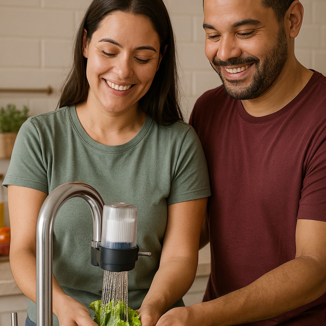 Filtro de Água Universal para Torneira – Purifique™