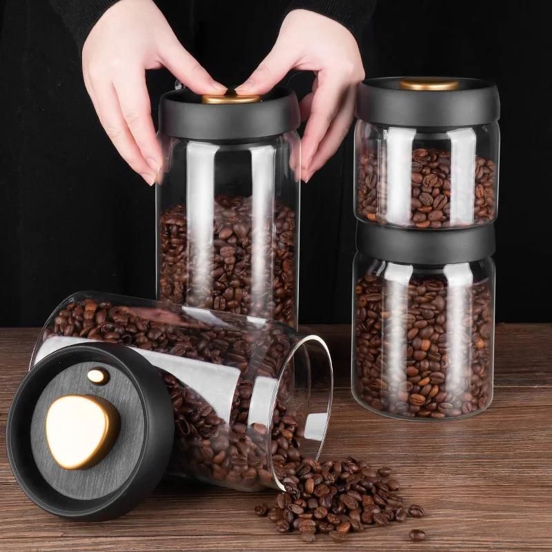 Pote de Vidro Hermético para Grãos 1