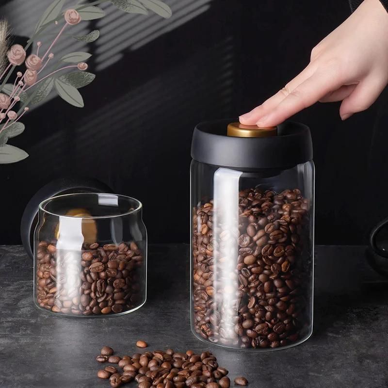 Pote de Vidro Hermético para Grãos 2