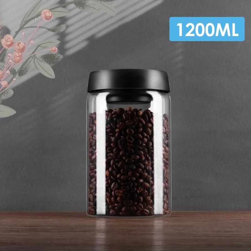 Pote de Vidro Hermético para Grãos 5