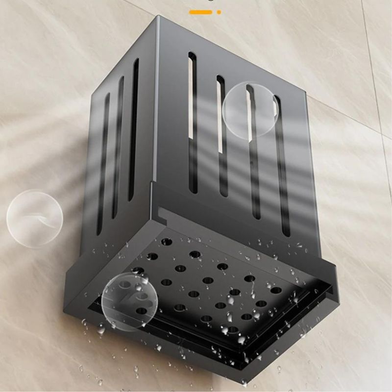 Suporte para Talheres De Parede Com Bandeja De Gotejamento 5