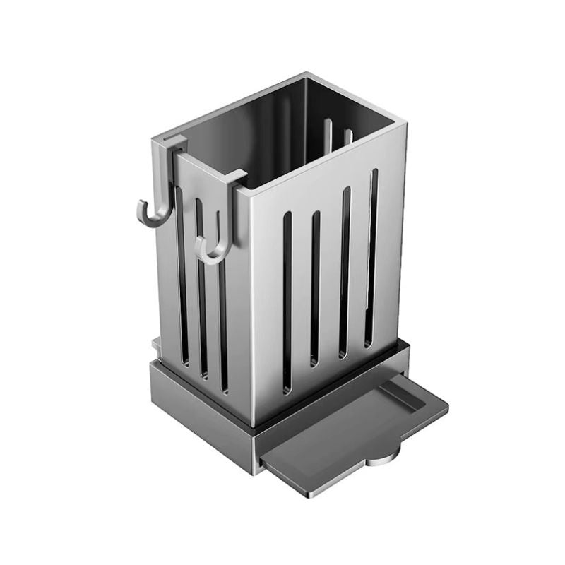 Suporte para Talheres De Parede Com Bandeja De Gotejamento