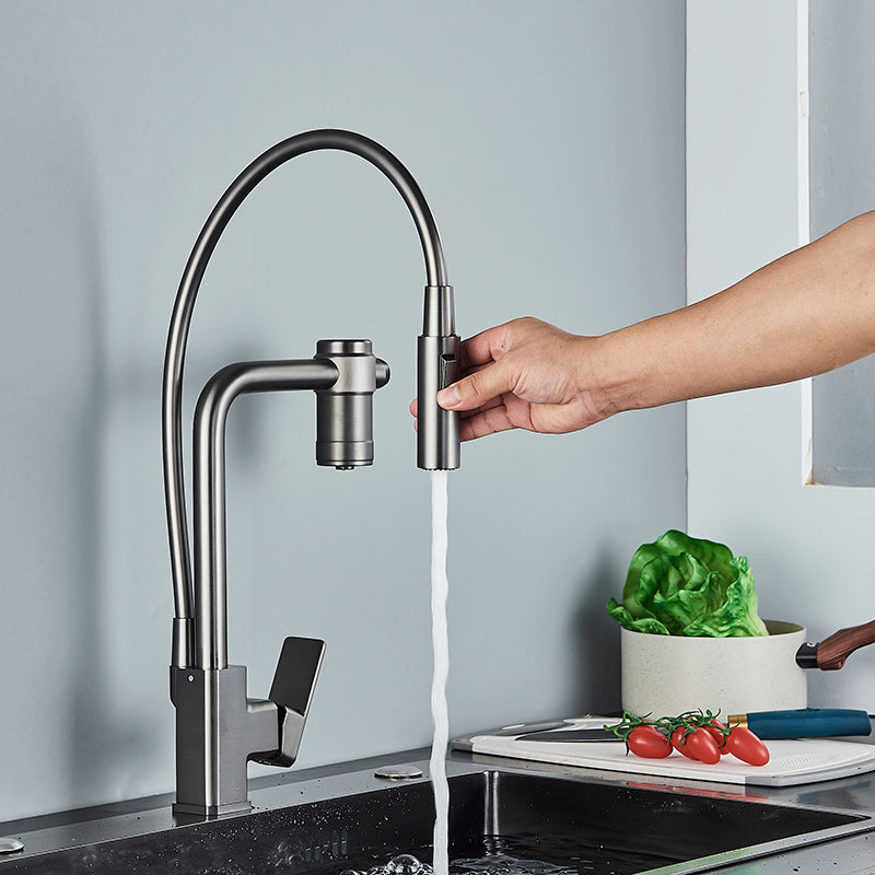 Torneira Gourmet para Cozinha Monocomando Guindaste 