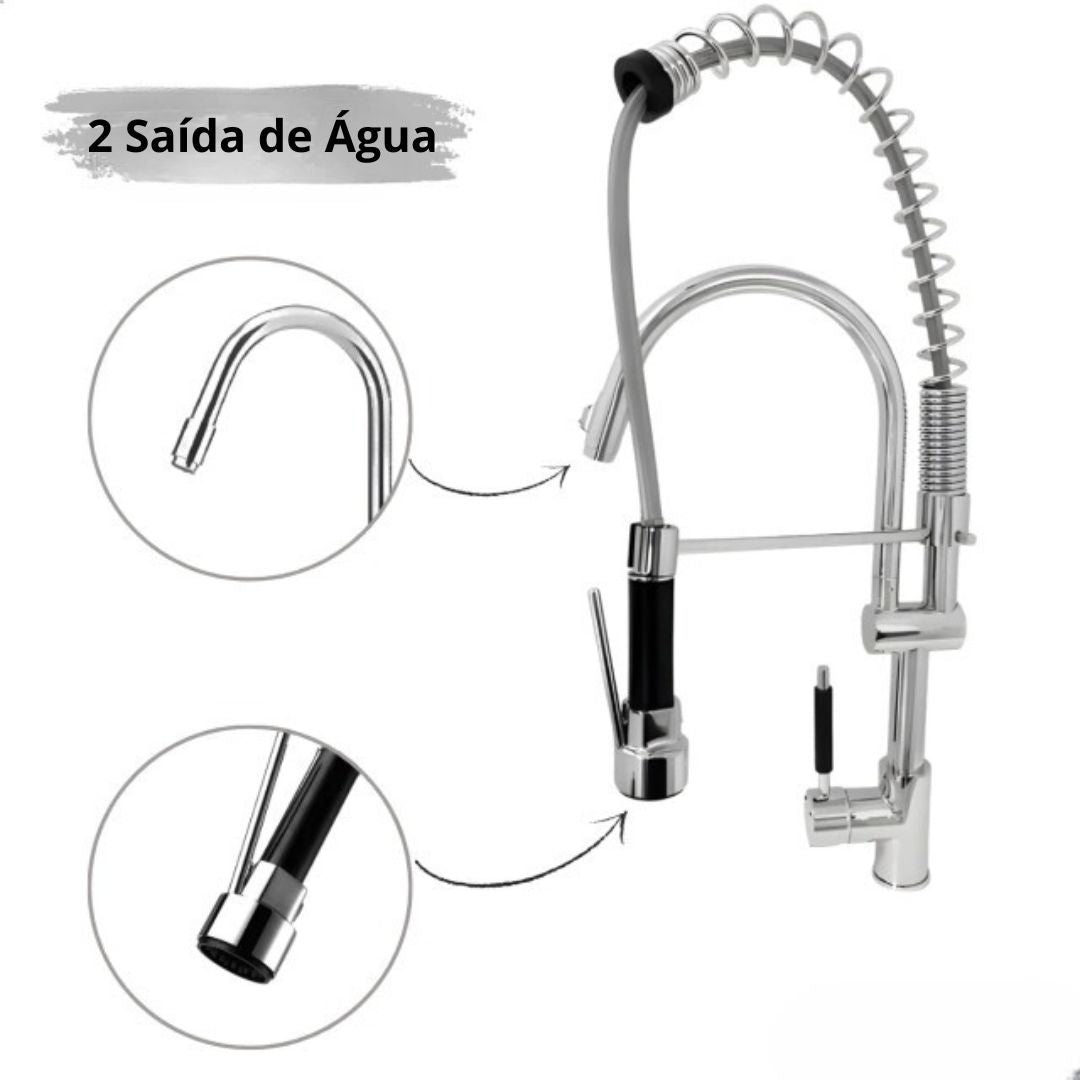 Torneira para Cozinha Gourmet 360° MasterChef 3