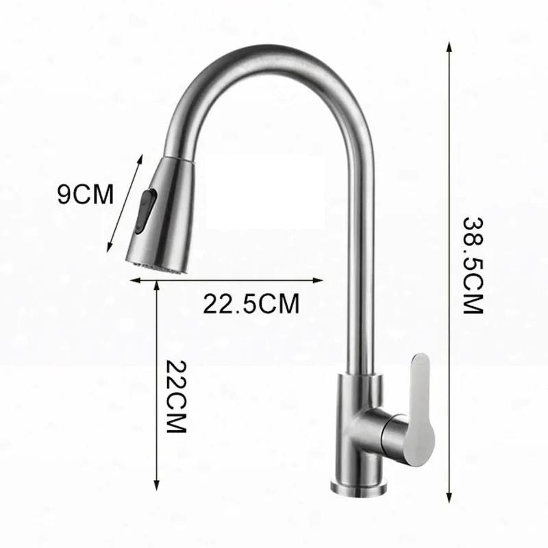 Torneira para Cozinha Monocomando Extensível Tarik 2