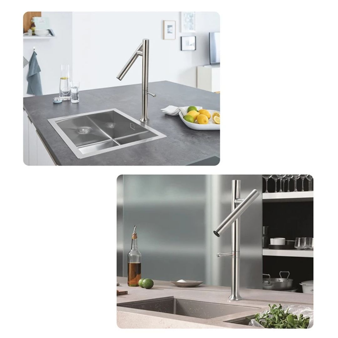 Torneira para Cozinha Monocomando Luxuosa Reflex 6
