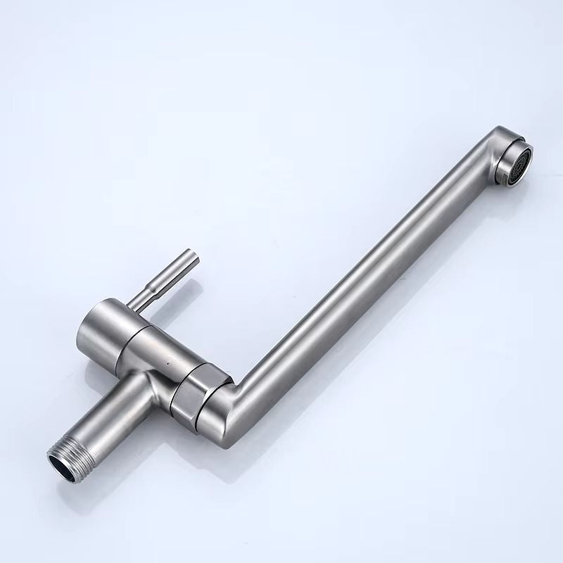 Torneira para Cozinha de Parede Comprida Aço Inox 304 2