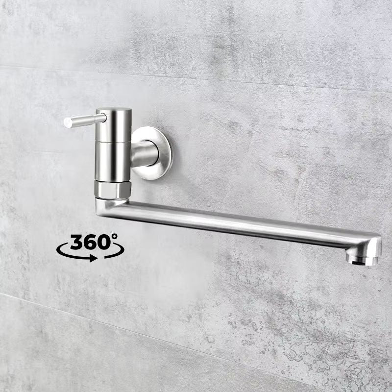 Torneira para Cozinha de Parede Comprida Aço Inox 304 6